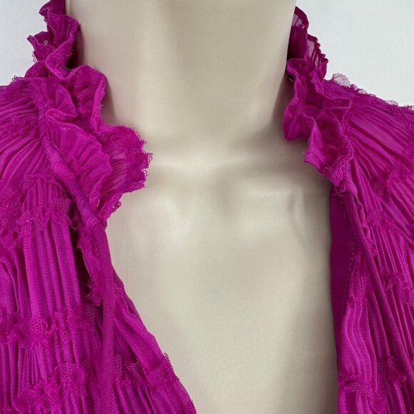 Monique Lhuillier Women's Purple pink fuschia Dress - Picture 6 of 15